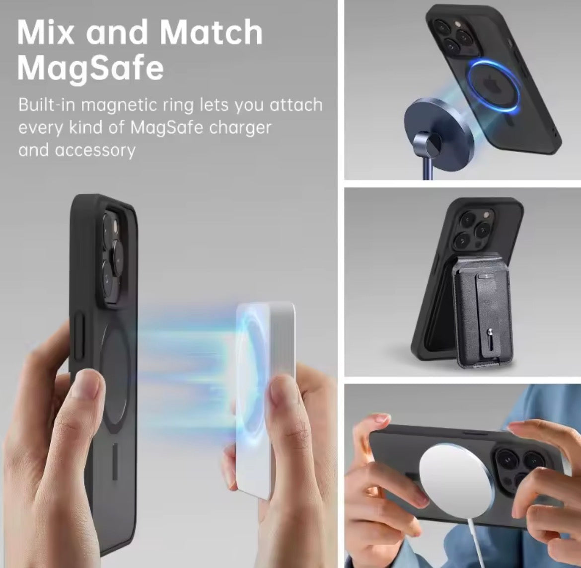 Magnetic ClearShield iPhone Case