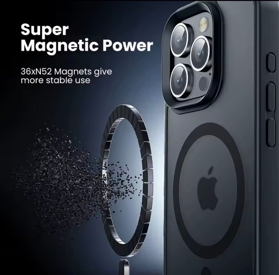 Magnetic ClearShield iPhone Case